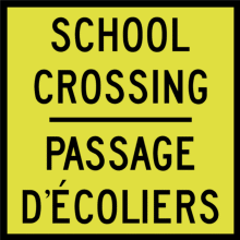 SCHOOL CROSSING / Passage d'écoliers Tab